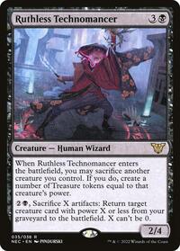 Ruthless Technomancer - Commander: Kamigawa: Neon Dynasty - 35