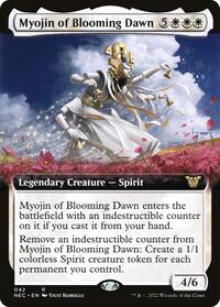 Myojin of Blooming Dawn (Extended Art) - Commander: Kamigawa: Neon Dynasty - 42