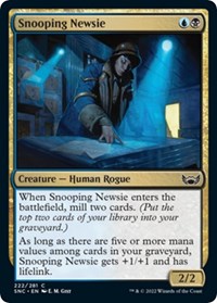 Snooping Newsie - Streets of New Capenna - 222