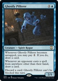 Ghostly Pilferer - Commander: Streets of New Capenna - 223
