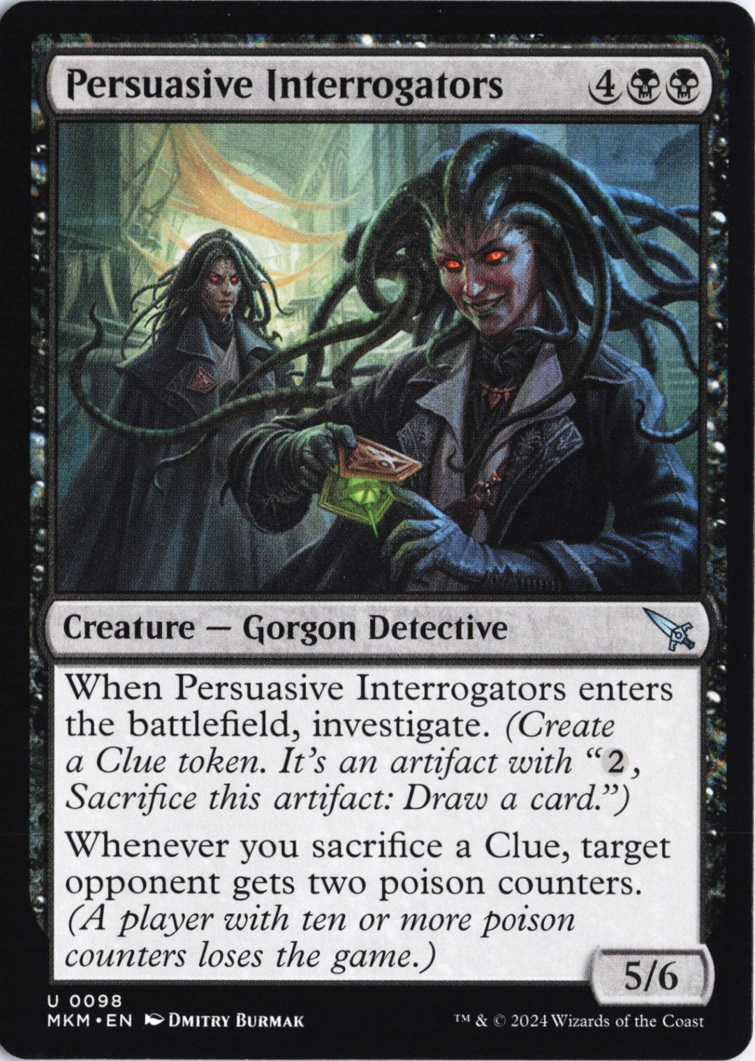 Persuasive Interrogators U Murders at Karlov Manor 98 NM