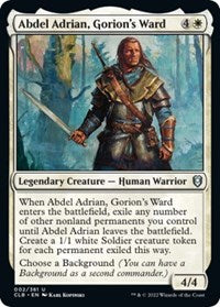 Abdel Adrian, Gorion's Ward - Commander Legends: Battle for Baldur's Gate - 2