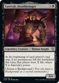 Sarevok, Deathbringer - Commander Legends: Battle for Baldur's Gate - 144