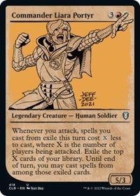 Commander Liara Portyr (Showcase) - Commander Legends: Battle for Baldur's Gate - 418