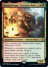 Raggadragga, Goreguts Boss - Commander Legends: Battle for Baldur's Gate - 291