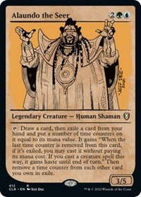 Alaundo the Seer (Showcase) - Commander Legends: Battle for Baldur's Gate - 412