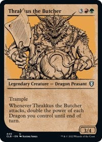 Thrakkus the Butcher (Showcase) - Commander Legends: Battle for Baldur's Gate - 440