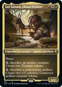 Jan Jansen, Chaos Crafter (Foil Etched) - Commander Legends: Battle for Baldur's Gate - 535