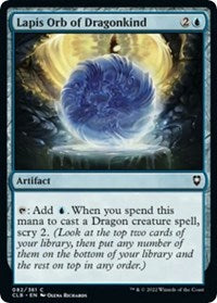 Lapis Orb of Dragonkind - Commander Legends: Battle for Baldur's Gate - 82