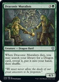 Draconic Muralists - Commander Legends: Battle for Baldur's Gate - 224