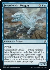 Juvenile Mist Dragon - Commander Legends: Battle for Baldur's Gate - 79