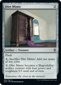 Dire Mimic - Commander Legends: Battle for Baldur's Gate - 310