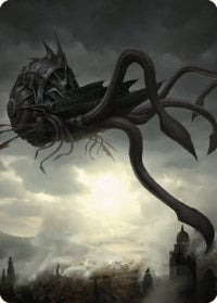 Nautiloid Ship Art Card - Art Series: Commander Legends: Battle for Baldur's Gate - 80