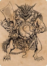 Thrakkus the Butcher Art Card - Art Series: Commander Legends: Battle for Baldur's Gate - 77