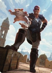 Minsc & Boo, Timeless Heroes Art Card (72/81) - Art Series: Commander Legends: Battle for Baldur's Gate - 72