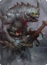 Gray Slaad Art Card - Art Series: Commander Legends: Battle for Baldur's Gate - 15
