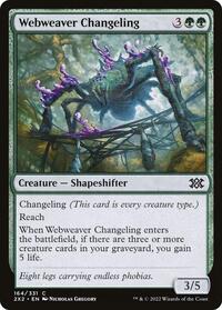 Webweaver Changeling - Double Masters 2022 - 164