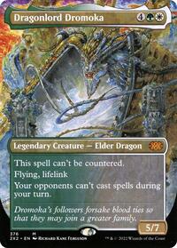 Dragonlord Dromoka (Borderless) - Double Masters 2022 - 376