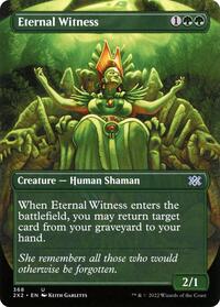 Eternal Witness (Borderless) - Double Masters 2022 - 368
