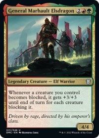 General Marhault Elsdragon - Commander: Dominaria United - 31