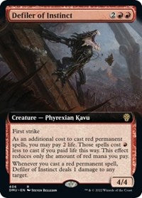 Defiler of Instinct (Extended Art) - Dominaria United - 406