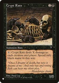 Crypt Rats - The List Reprints