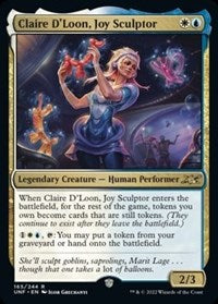 Claire D'Loon, Joy Sculptor - Unfinity - 165