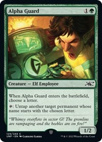 Alpha Guard - Unfinity - 129