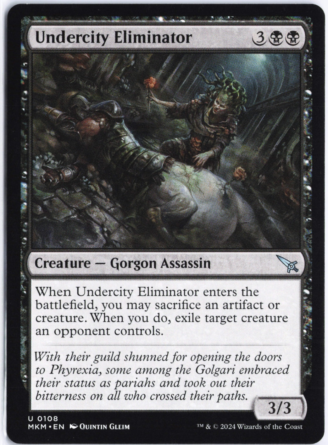 Undercity Eliminator U Murders at Karlov Manor 108 NM