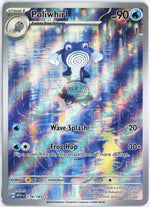 Poliwhirl Illustration Rare SV: Scarlet & Violet 151 176/165 NM