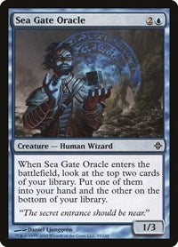 Sea Gate Oracle - Rise of the Eldrazi - 85