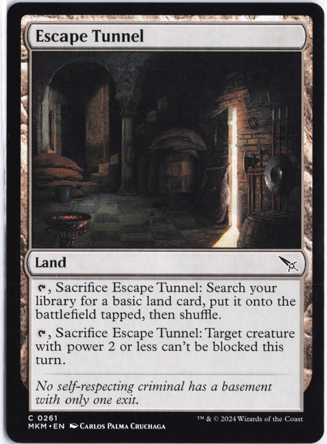 Escape Tunnel C Murders at Karlov Manor 261 NM