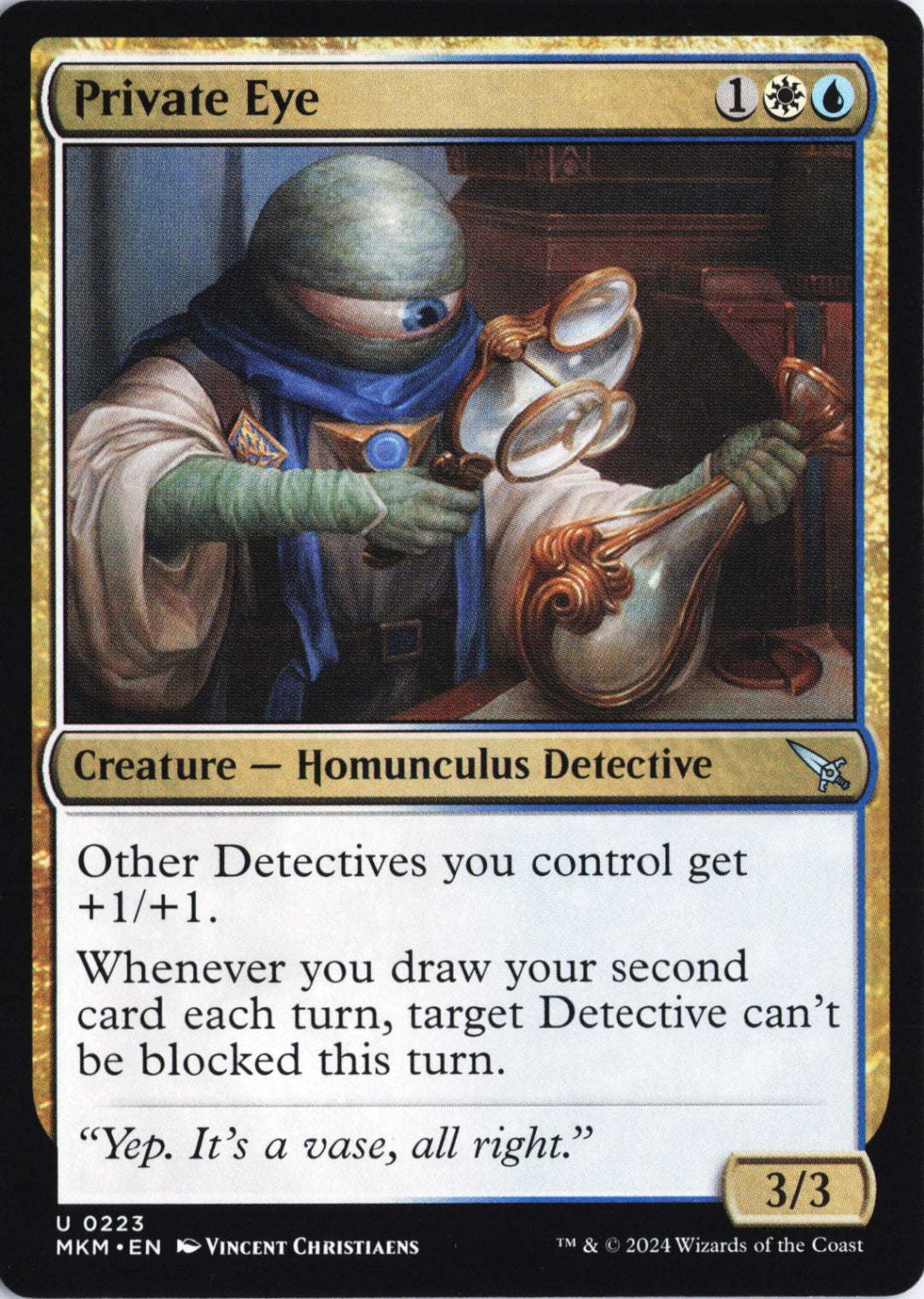 Private Eye U Murders at Karlov Manor 223 NM