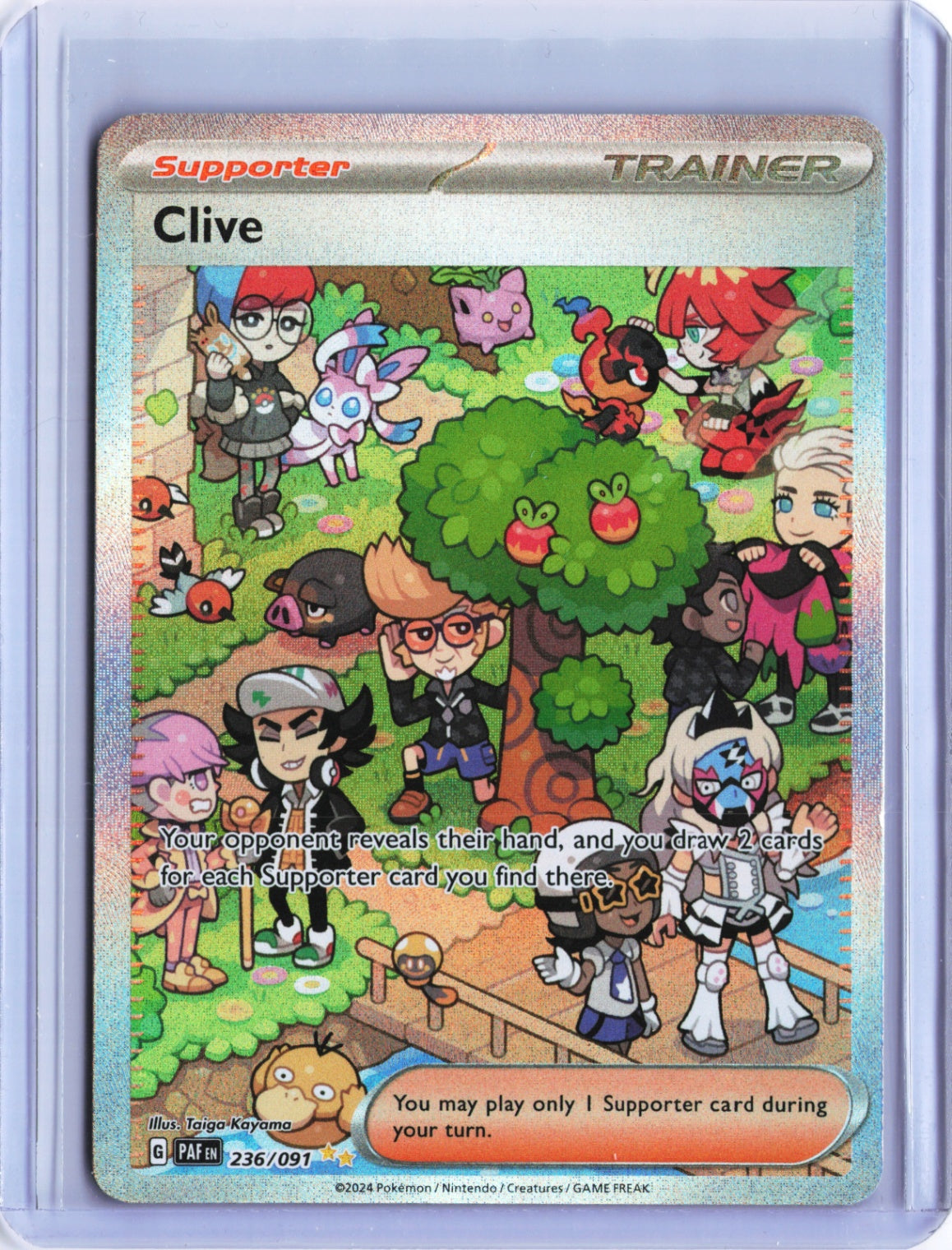 Clive Special Illustration Rare SV: Paldean Fates 236/091 NM