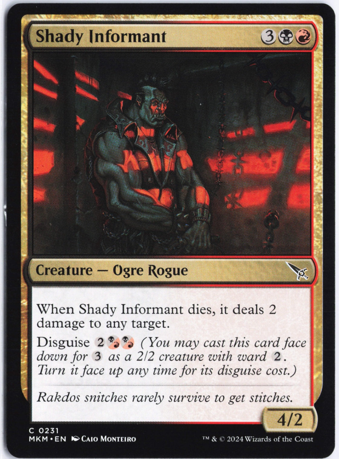 Shady Informant C Murders at Karlov Manor 231 NM