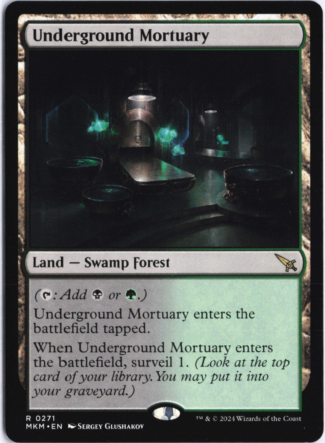 Underground Mortuary R Murders at Karlov Manor 271 NM