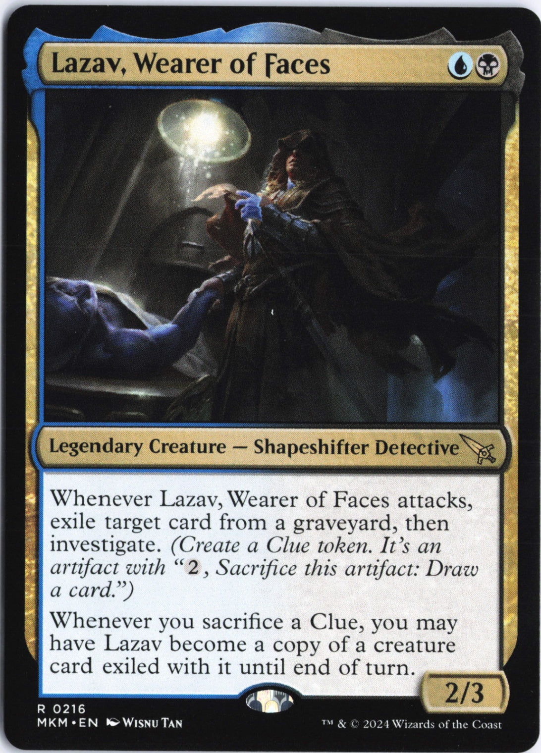 Lazav, Wearer of Faces R Murders at Karlov Manor 216 NM