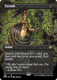 Entomb (Borderless) - Dominaria Remastered - 426