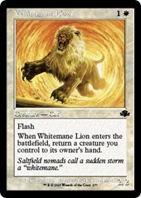 Whitemane Lion (Retro Frame) - Dominaria Remastered - 277