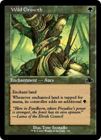 Wild Growth (Retro Frame) - Dominaria Remastered - 352