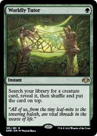 Worldly Tutor - Dominaria Remastered - 185