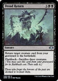 Dread Return - Dominaria Remastered - 80