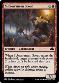 Subterranean Scout - Dominaria Remastered - 143