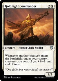 Goldnight Commander - Commander: Phyrexia: All Will Be One - 72