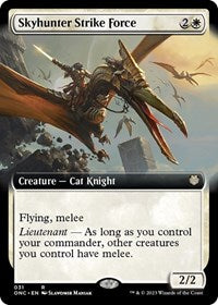 Skyhunter Strike Force (Extended Art) - Commander: Phyrexia: All Will Be One - 31