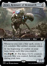 Urtet, Remnant of Memnarch (Extended Art) - Commander: Phyrexia: All Will Be One - 42