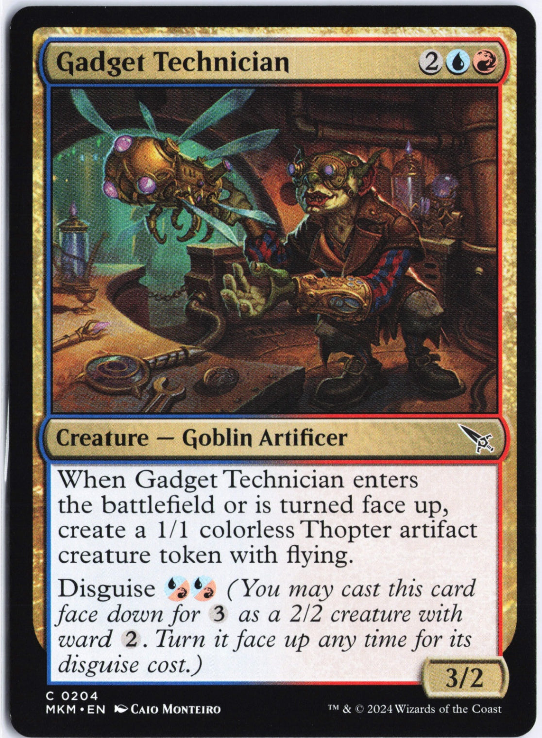 Gadget Technician C Murders at Karlov Manor 204 NM