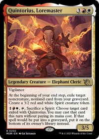 Quintorius, Loremaster - March of the Machine - 250