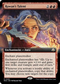 Rowan's Talent (Extended Art) - Planechase: March of the Machine - 85