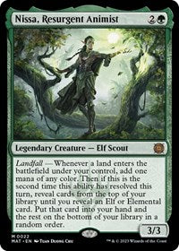 Nissa, Resurgent Animist - March of the Machine: The Aftermath - 22